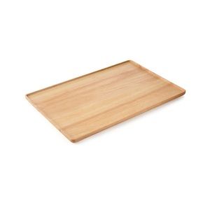 Crate and Barrel Merge large wood tray